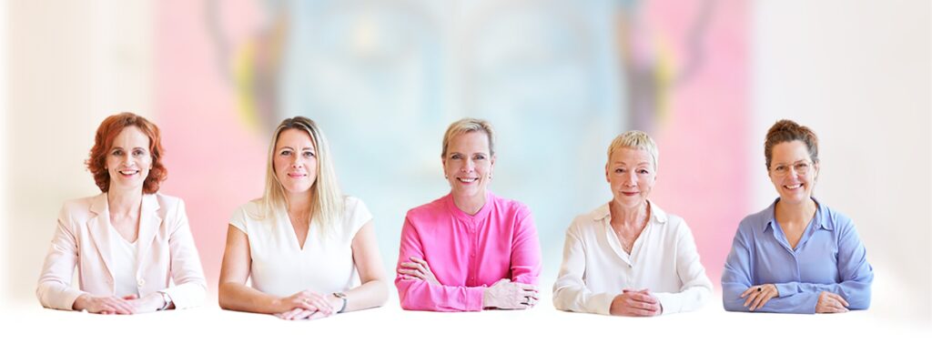 Das Team der remote works GmbH (von links): Ute Sändig, Inga Härtnagel, Katrin Kremer, Carin Jungmann und Stephanie Wolff